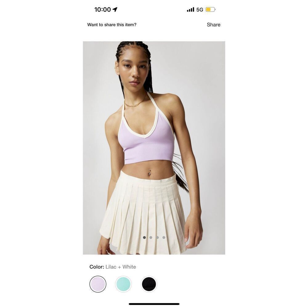 NWT urban outfitters crop top